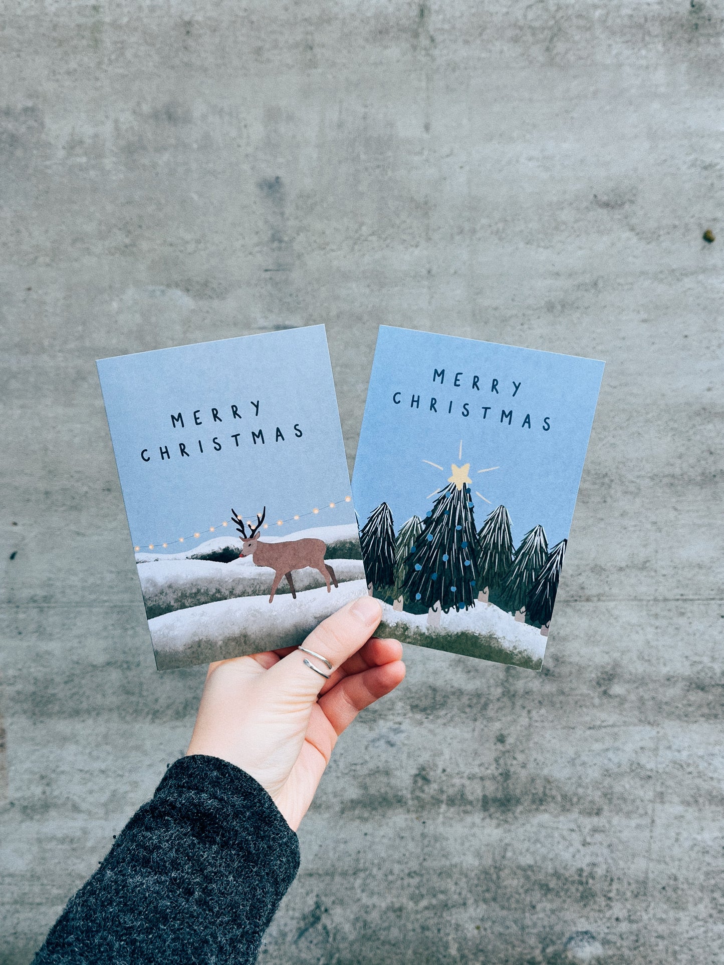 Christmas Greeting Cards: Pack of 6