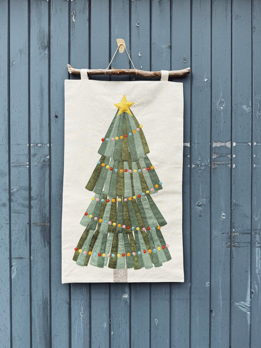 Big Christmas Tree Tapestry