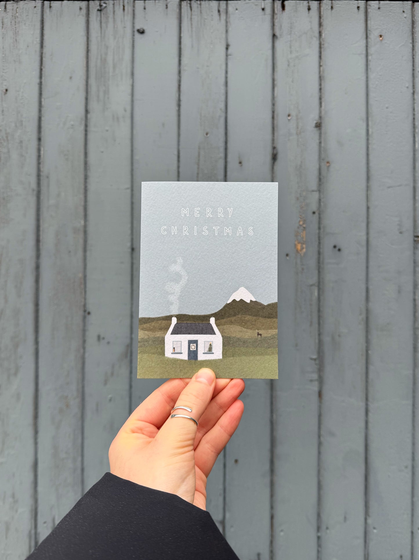 Highland Scottish Christmas Cards: Pack of 6